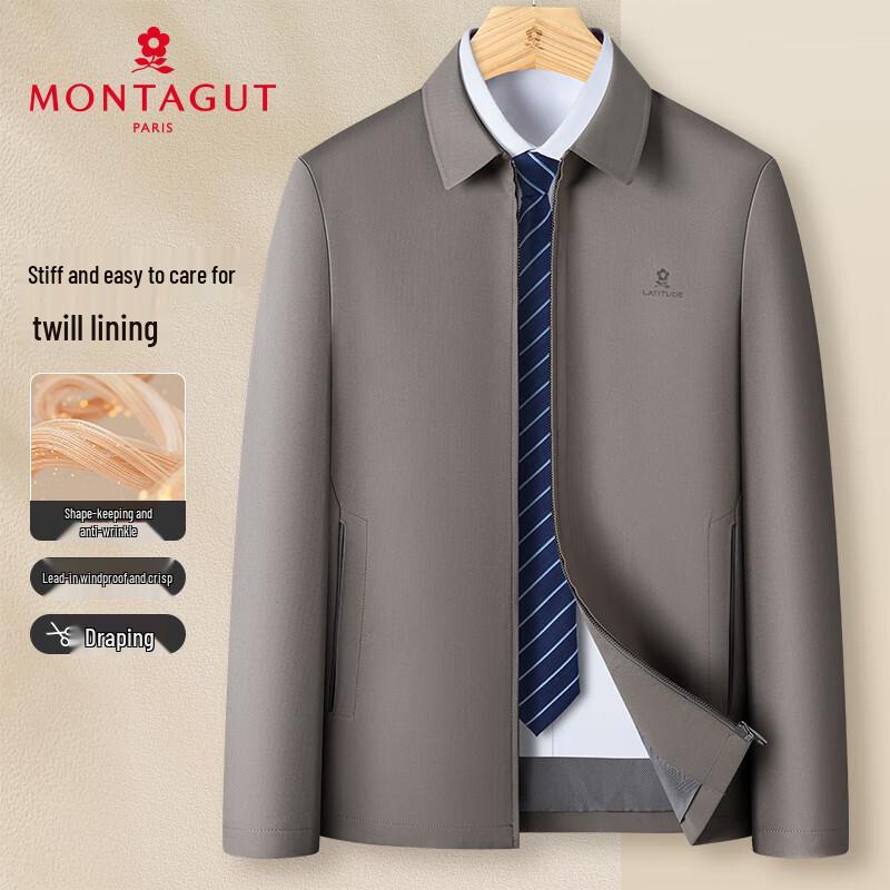MONTAGUT Herren Business Casual Reversjacke