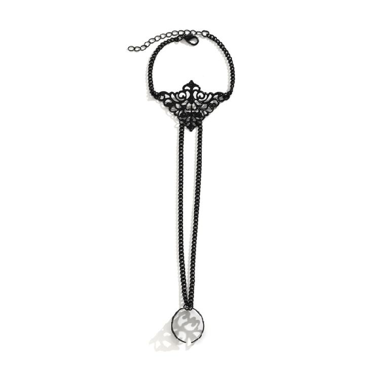 

Wrist Bracelet Ring For Women Dark Halloween Bracelet Fashion Jewelry Gift 1