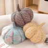 3D Pumpkin Shape Halloween Plush Pillow Ultra Soft Halloween Plush Throw Pillow Decorative Stuffed Pillow For Bedroom