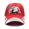 Eagle Embroidered Baseball Cap American Flag Cap Shade Usa Curved Brim Shade Cap