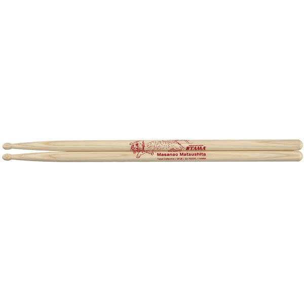 TAMA Hickory Stick Masanao Matsushita Model Matte Finish Diameter Length 415mm (Unpainted) 15.25mm H-MAM2
