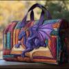 Dragon Series Small Carry-on Quilted Travel Bag Multi-functional Gym Men Women