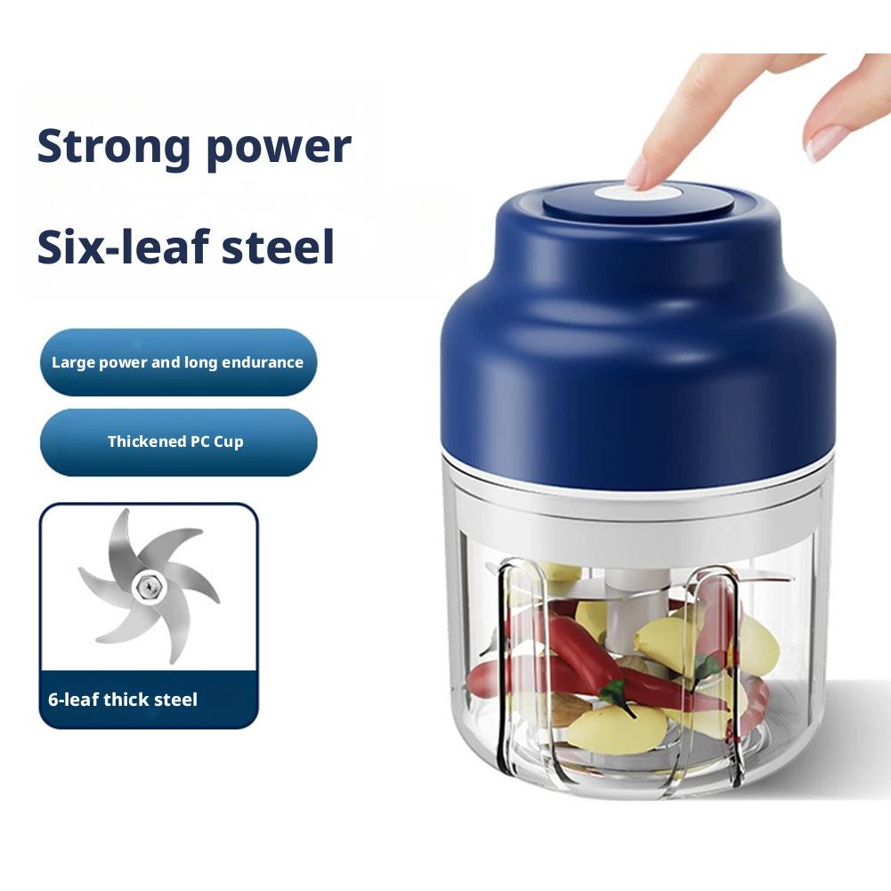 250/350ML Electric Garlic Chopper Vegetable Chopper Meat Mincer Children's Kitchen Tools Aid Food Processor Kitchen Mixer T4R0