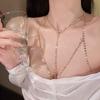 Chest Necklace European and American Bodychain Bikinis Bikini Choker Body Chains Jewelry Flash Diamond Sexy Necklace Women