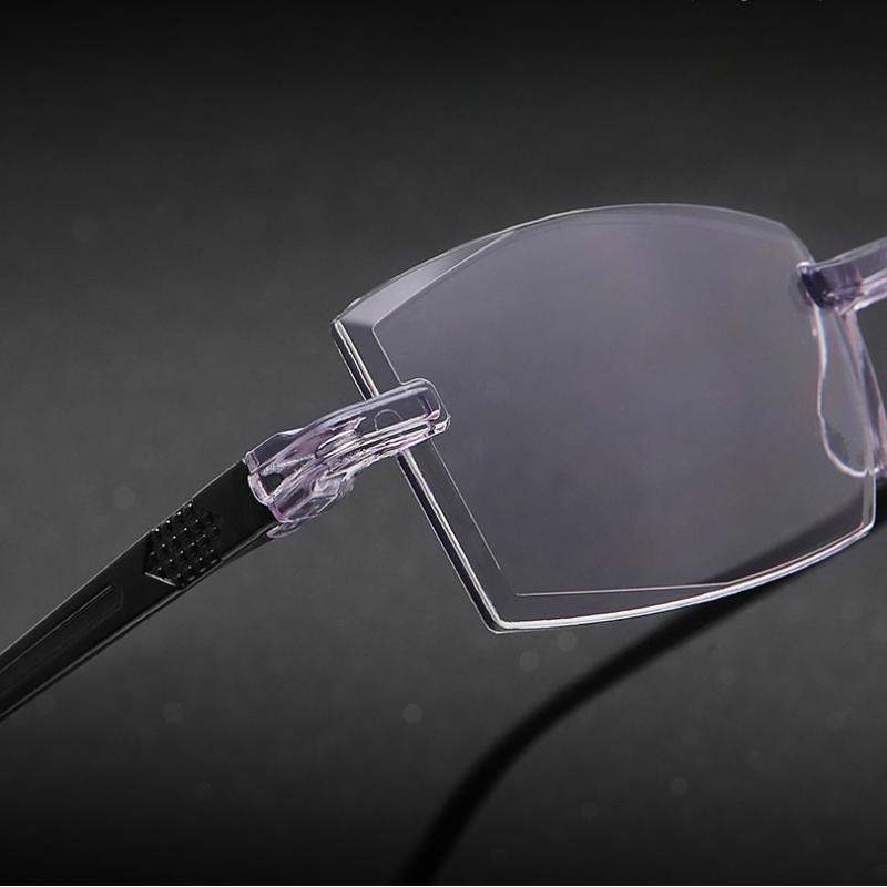 Elder Ultralight Reading Glasses for Men Women Retro HD Lens Blue Light Blocking Eyewear Classic Square Far Sight Eyeglasses