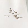 Titanium Steel Stud Earrings, Mini Ear Support Bar, Simple and Compact Ear Hook Earrings, Ear Ring Jewelry