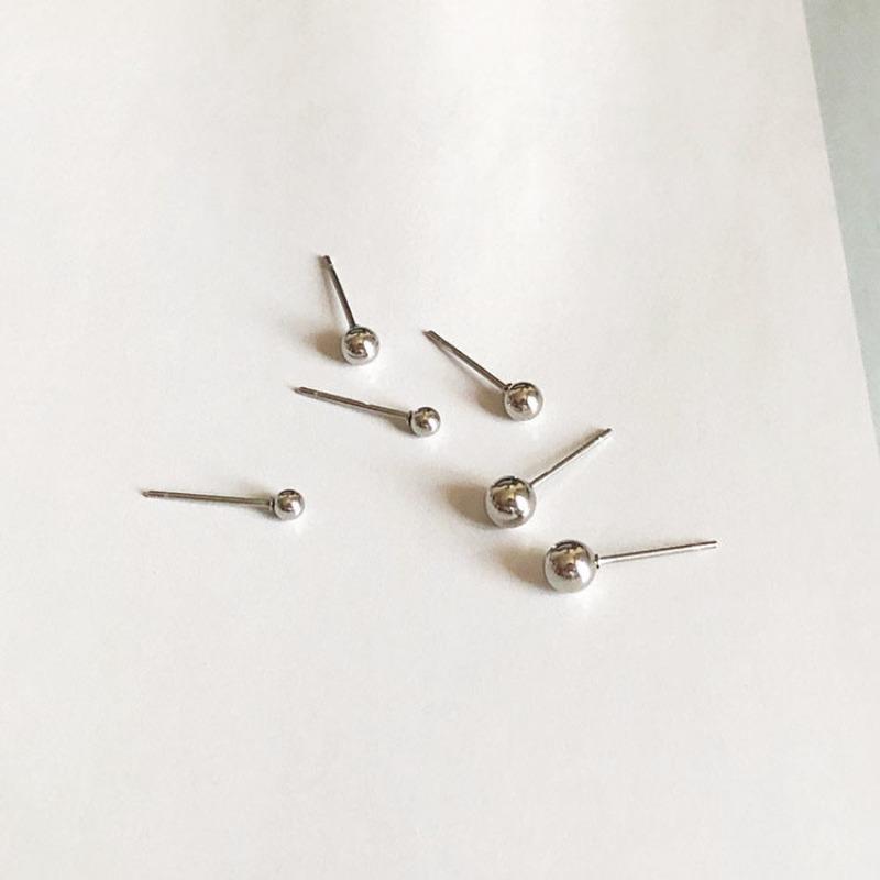 Titanium Steel Stud Earrings, Mini Ear Support Bar, Simple and Compact Ear Hook Earrings, Ear Ring Jewelry