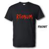 Redrum Dripping Shirt Brand New From The Shining Multiple Sizes and Colors Unisex T-Shirt