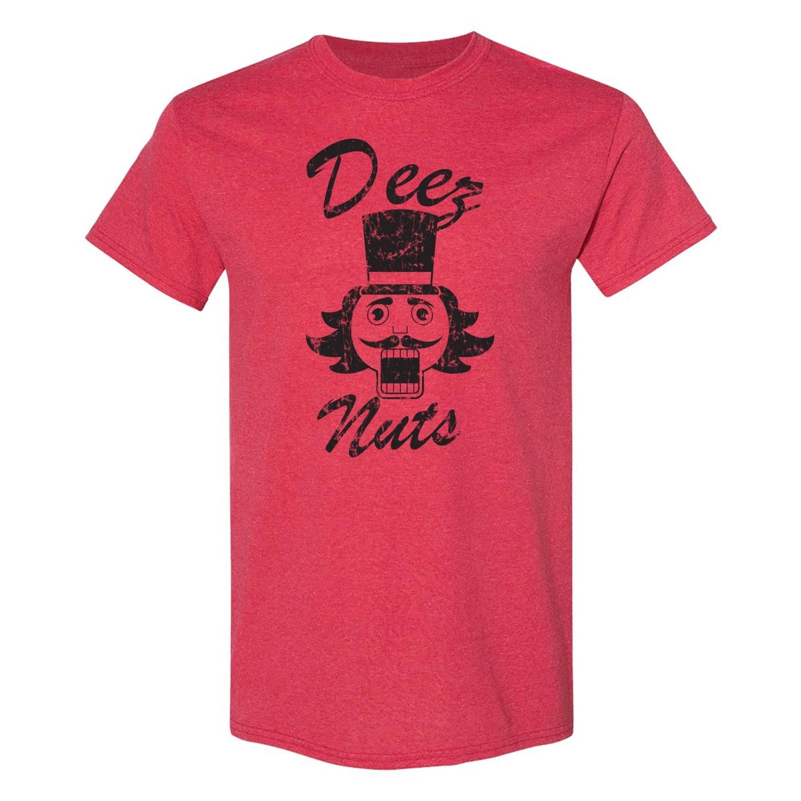 UGP Campus Apparel Deez Nuts - Holiday Christmas T-Shirt S