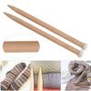 1 Paar Häkelnadeln aus Holz, Stricknadeln, Handwebwerkzeug für Schal, Pullover, Decke, 20 mm