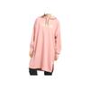 Letter Logo Print Hooded Long Sleeve Dress Women Dress Pink 595954-14