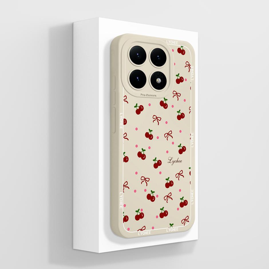 For Xiaomi15T 15TPro 15 15Pro Cases Fashion Flower Advanced Sense Fall Prevention Bumper For Xiaomi 15T Pro 15 Pro Back Cover