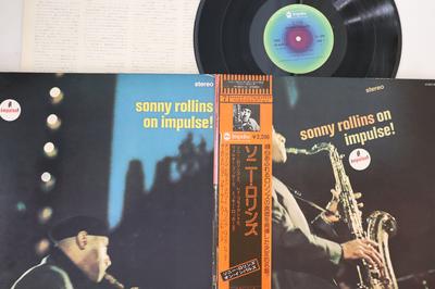 LP Record SONNY ROLLINS - On Impulse YP8507AIPROMO IMPULSE Japan Obi Jazz Used