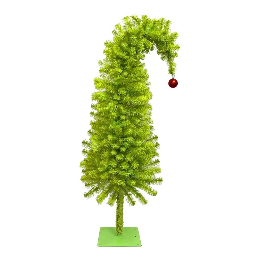 90CM Izliekts Galvas Mākslīgā Ziemassvētku Eglīte