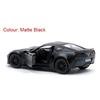 1:36 Chevrolet Corvette C7 Alloy Diecast Modely supersportovních modelů aut, simulační kovová karoserie vozidla se stahováním Dětské hračky