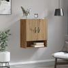 Artisan Oak Wall Mounted Cabinet 60 x 31 x 70 cm Particleboard