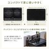[.co.jp Limited] Iris Ohyama 2-burner IH Cooking Heater, No Construction Required, 1400W 100V with Legs (18cm) Black IHK-WT41SAZ-B