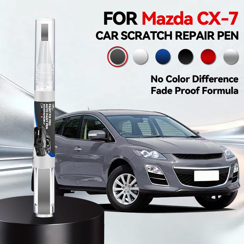

For Mazda CX-7 Paint Repair Pen Touch Up Scratch Remover DIY Auto Accessories Black White Sliver Red Blue Brown