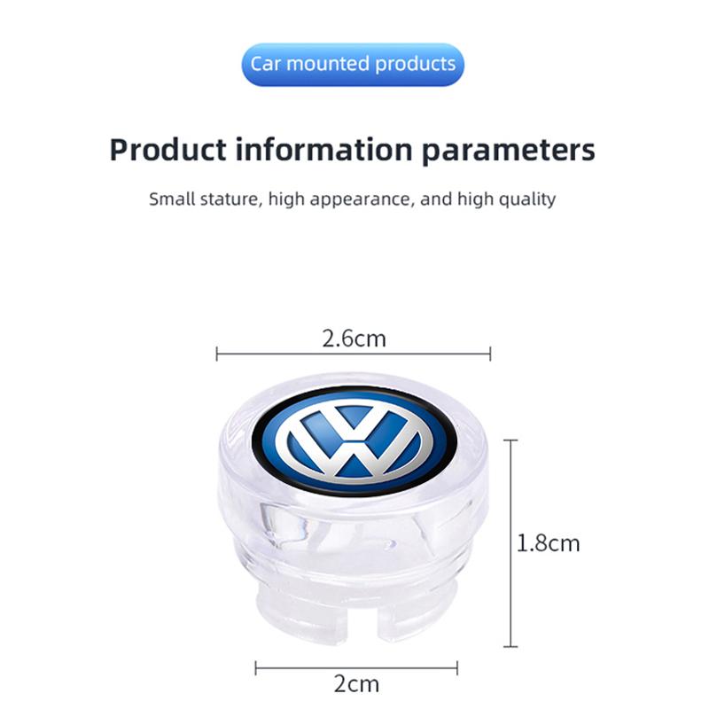 W146Car Cigarette Lighter Cap Auto Lighter Dust Proof Cover Accessories For Volkswagen VW RLine R Golf Amarok T5 T4 Phaeton Caddy