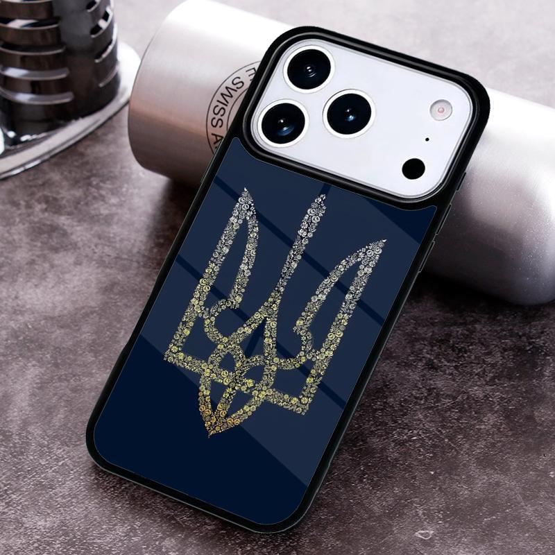 Grungy I Love U=kraine Heart Flag Phone Case for iPhone 17 16 15 Pro Max Air 14 13 12 11 Plus Shockproof Cover