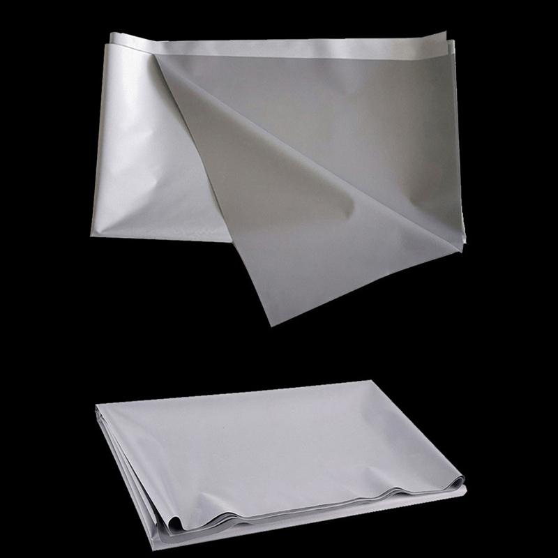 Portable Projector Screen 60/72/80/92/100/120 Inch 16:9 Anti-Light Projection Reflective Cloth For Home Cinema Outdoor Office