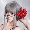 Intimo sex nuovo fiore organza pinza per capelli sensazione fatata fermaglio per capelli nuca fermaglio fiore testa fresca accessori capelli atmosfera