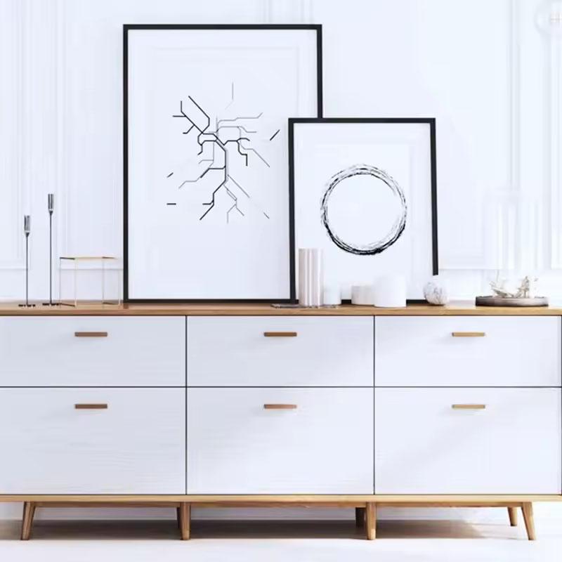 45cm White Wood Grain PVC Wall Sticker Waterproof Kitchen Wardrobe Furniture Decoration Wallpaper Home Decoration Self-adhesive