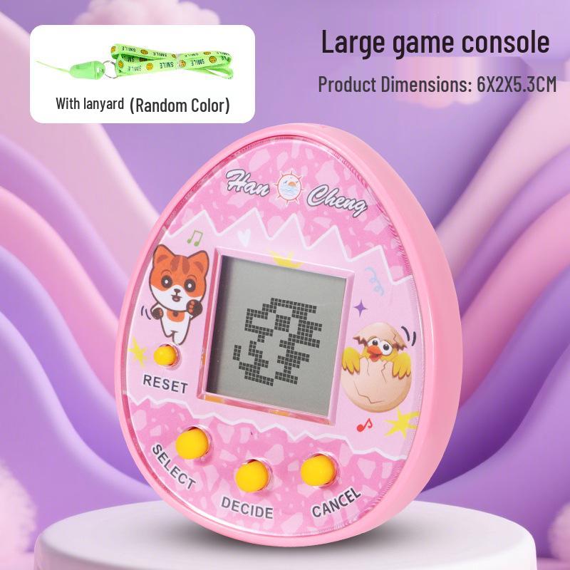 Handheld-Mini-Elektronik-Haustier-Spielkonsole für Kinder - Nostalgisches Lernspielzeug und dekoratives Geschenk