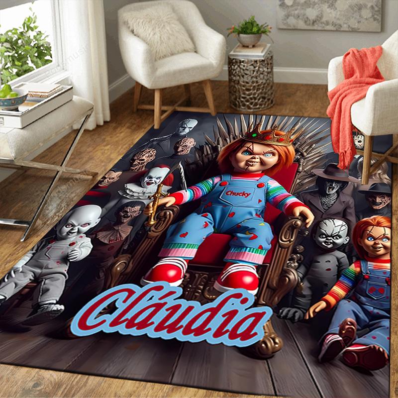 Custom 1Pc Chucky'S Honeymoon Horror Rug Office Carpet Indoor Outdoor Entrance Doormat Nonslip Soft And Comfortable Living Room D291518