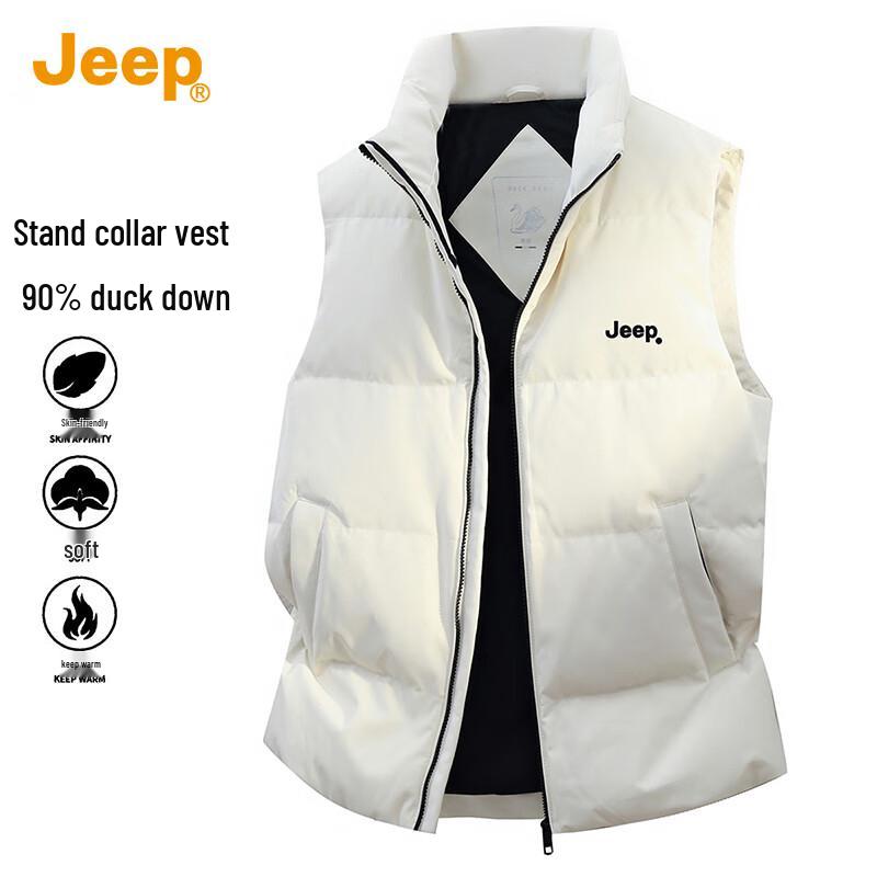 

Jeep Мужской пуховый жилет со стойкой 2XL