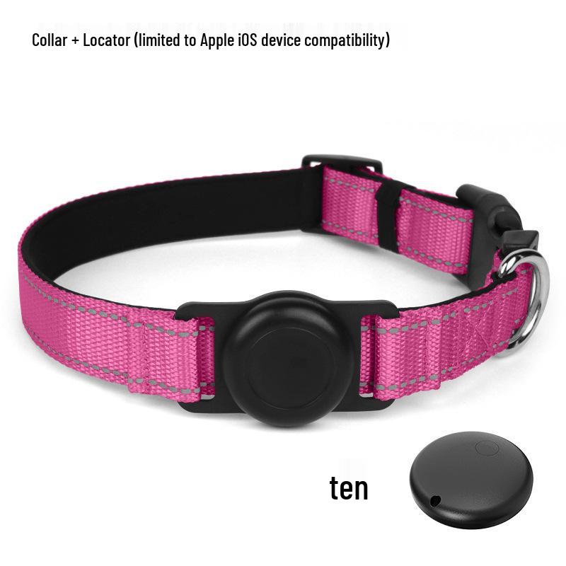 Pet Tracker GPS Collar: Cross-Border iOS & Android Airtag Locator