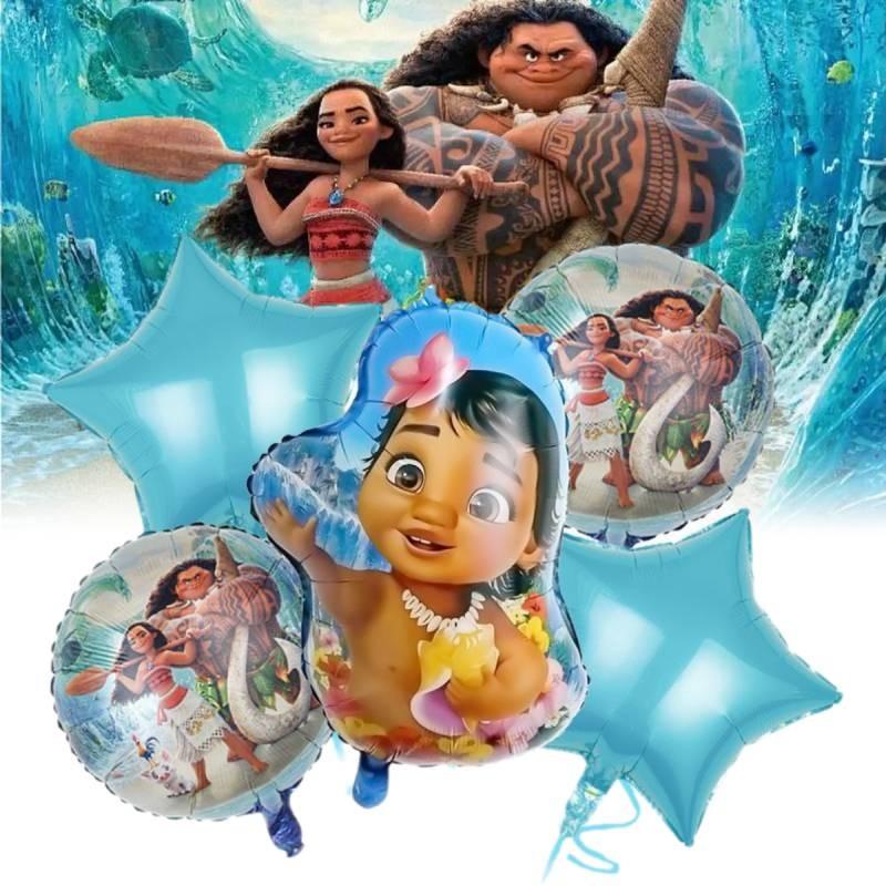 Neues Ozean-Abenteuer 18 Zoll Moana Inspirierter Folienballon Für Festliche Dekoration