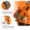 110/220V Electric Scissors Fabric Leather Cutting Machine Multipurpose Shears Cloth Cutter LED with Speed Controller 600-1200RP
