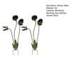 2 Pcs Whimsical Metal Carnivorous Plant Garden Stakes, 25-Inch Large Venus Flytrap Sculpture, Rust-Resistant Outdoor Yard Art for Patio, Flower Bed,