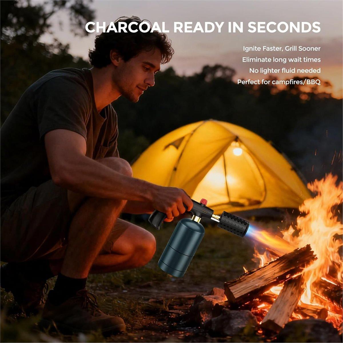 

2026 New Propane Torch Head with Adjustable Flame, Handheld Torch Head for BBQ, Grill,Sous Vide,Safety Lock & Wide Nozzle Design China Mainland