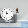 Ballerina Globe Wall Clock Modern Ballet Dancing Girl Statue Table Silent Mute Dance Art Craft