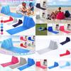 Camping Wedge Chill Inflatable Beach Chair Festival Lounger Pillow Cushion Seat