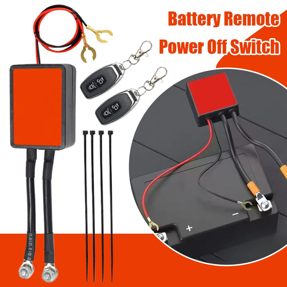 12V Auto-Batterietrennschalter mit intelligenter Fernbedienung Batterieschalter Auslaufschutzvorrichtung für Motorrad Auto O3H3