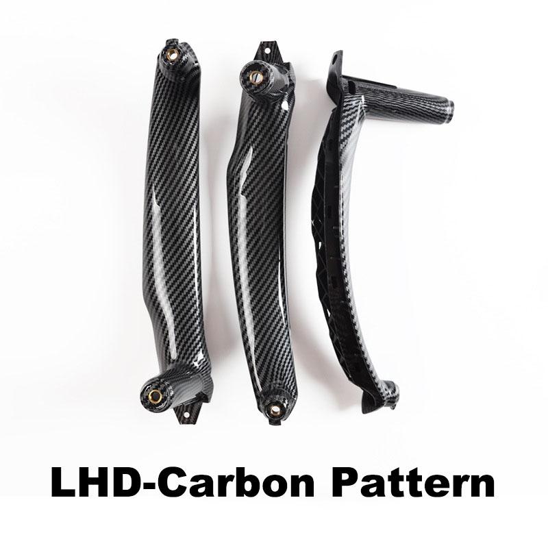 E70 E71 Upgraded LHD Car Interior Door Pull Handle Inner Armrest Panel Cover Replacement For BMW X5 X6 E70 E71 E72 2007-2013
