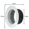 ABS Vent Cover Adjustable Vent Cover Removable Panel Sleek Design Versatile Installation Easy Adjustment For Efficient Exhaust