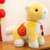 Creative Stuffed Animal Pendants Tassel Pendant Cartoon Steed Doll  Year of Horse