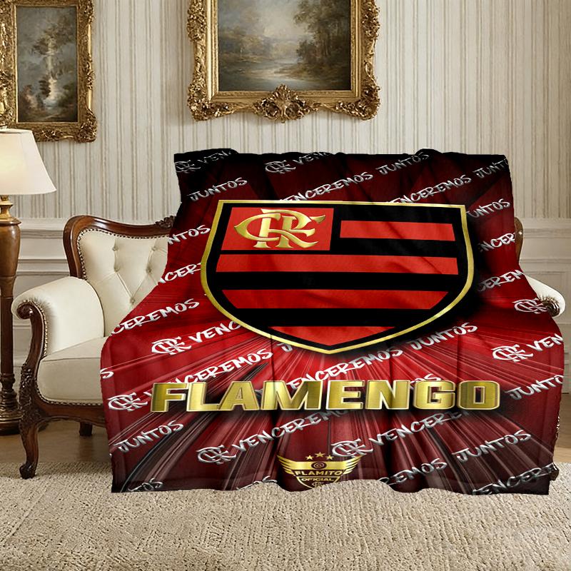 1pc Rangers FC Blanket, Cozy Valentine's Day Blanket, Multi-functional Nap Blanket Available Throughout the Four Seasons