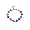 Elegant Floral Jewelry Bracelet For Women With Alloy And Crystal Accents