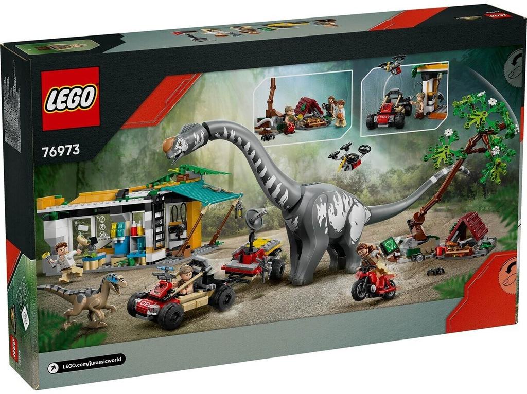 LEGO конструктор Jurassic World – Раптор и Титанозавр: Великий следопыт (76973)