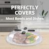 Magnetic Microwave Anti Splatter Cover Plate Guard Lid Guard Lid With Steam Vent