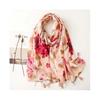 Design Brand Women Scarf Fashion Print Cotton Warm Shawl Muslim Scarves Hijabs Lady Pashmina Bandana Tassel Beach Shawls Foulard