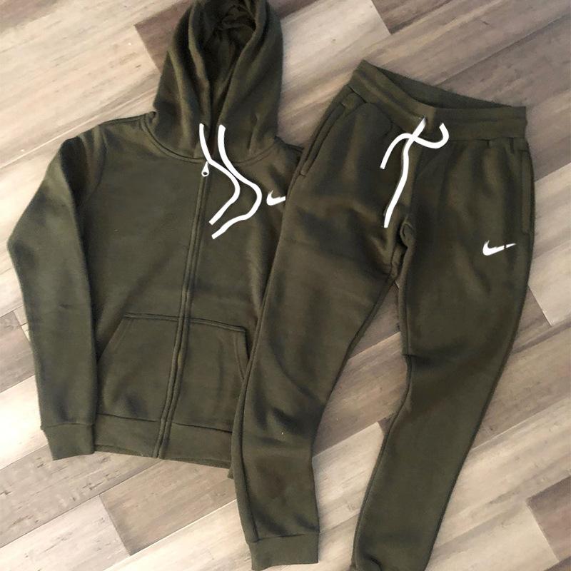 Buy New Autumn Men's Sets Hoodies+Pants 