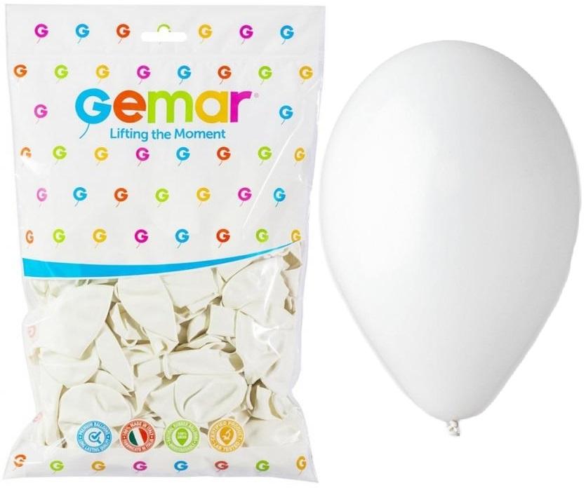 G90 Pastel 10 Balloons - White 01/ 100 Pcs