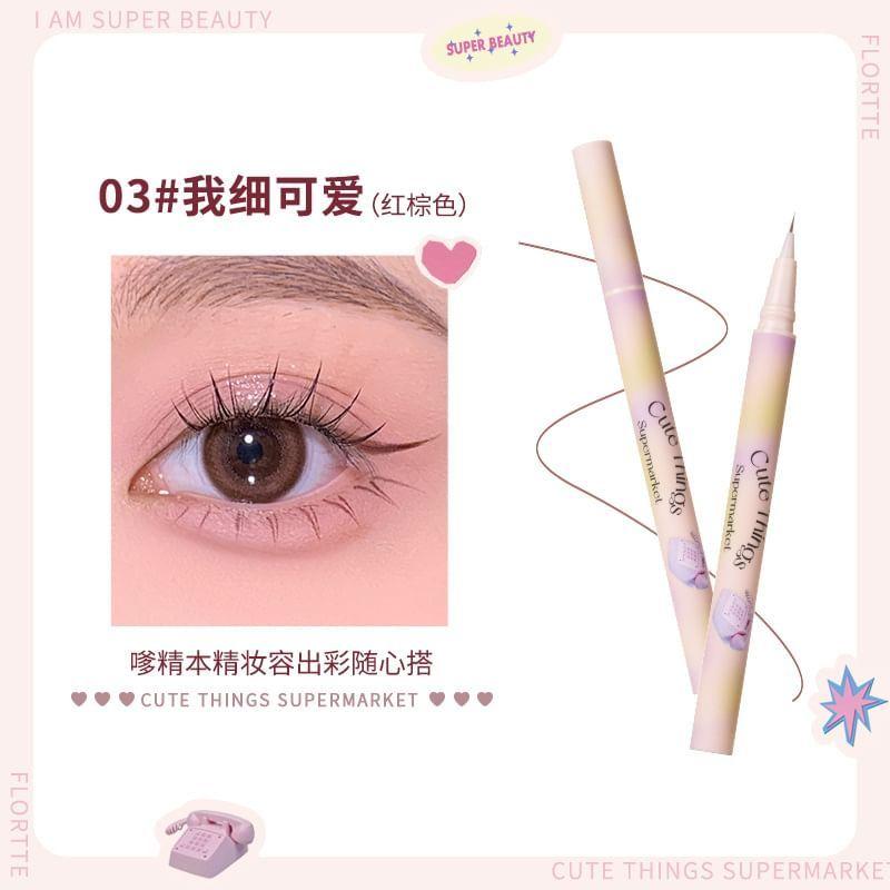 FLORTTE - LIQUID EYELINER - 4 Colors