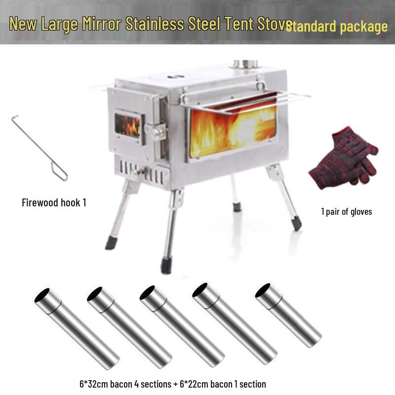 Oeny Foldable Camping Tent Stove